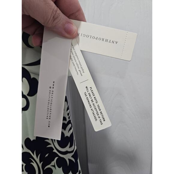 NWT ANTHROPOLOGIE DELFI Halter Maxi Dress Size S Floral Retail 420.00 - Picture 5 of 11